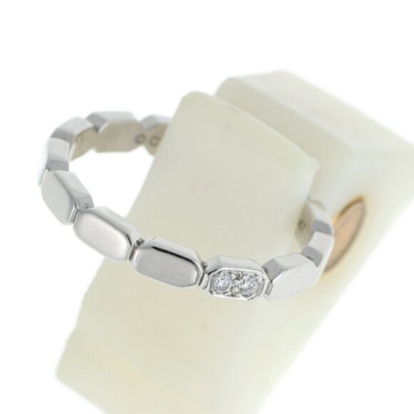 CHANEL Silver Diamond Ring - Picture 2 of 4